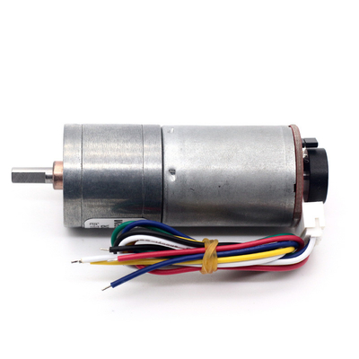 6v 12v 25mm ブラシ付きDCギアモーター エンコーダー JGA25-370B 高トルク 25mm ブラシ付きDCギアモーター