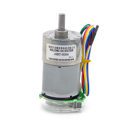 ブラッシュ式DCギアモーター 12vギアDCモーター JGB37-3530A 12v 24v DCモーター