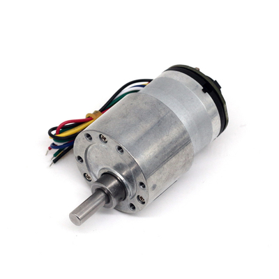 12v DCモーターエンコーダー JGB37-520B 37mmブラシモーター 12v ヴォルトブラシギア