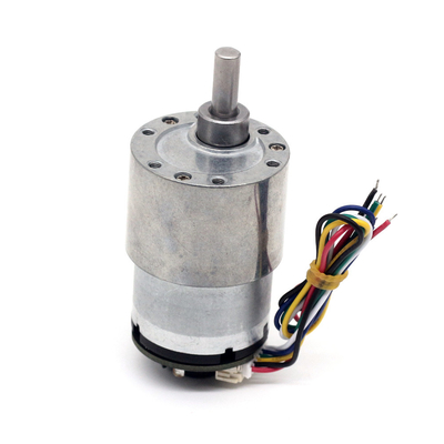 12v DCモーターエンコーダー JGB37-520B 37mmブラシモーター 12v ヴォルトブラシギア