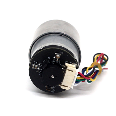 12v DCモーターエンコーダー JGB37-520B 37mmブラシモーター 12v ヴォルトブラシギア