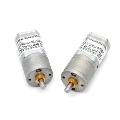 ブラッシュした12v DCモーター JGA20-130 12V 53RPM 1:150 12V DCミニモーター DCモーター 12vギア
