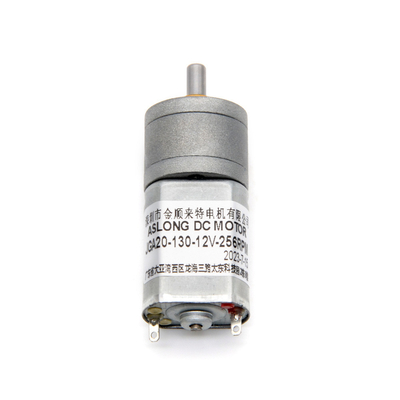 ブラッシュした12v DCモーター JGA20-130 12V 53RPM 1:150 12V DCミニモーター DCモーター 12vギア