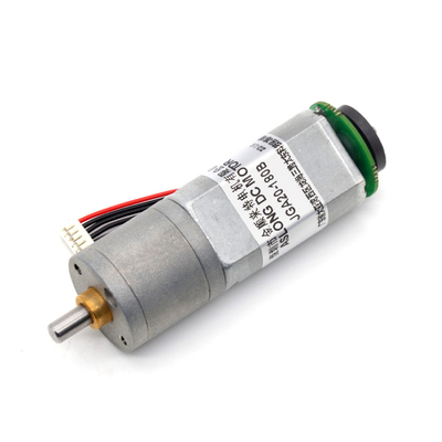 小型エンコーダー DCギアモーター JGA20-180B 12V 258RPM 1:31 マイクロモーター エンコーダー DCモーターブラシ