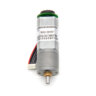 小型エンコーダー DCギアモーター JGA20-180B 12V 258RPM 1:31 マイクロモーター エンコーダー DCモーターブラシ