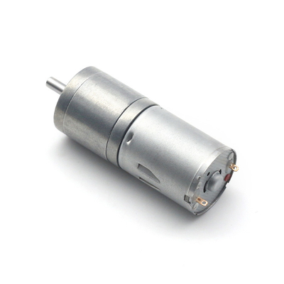高トルク 高速電気マイクロモーター JGA25-370 24V 7.5RPM 25mm DC低速モーター