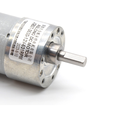 24V エンコード付きモーター JGB37-3530GB 24V 76RPM 1:131 エンコード付きブラシモーター