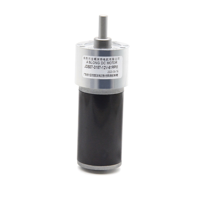 ギアボックスギア ミニ 小型 37-555 モーター JGB37-3157 24V 48RPM 1:168 DCギアモーター 37mm