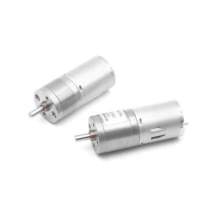 25GA370 25MMのマイクロDCギヤによっては逆転する6v 12v 24v 2000rpmの高いトルクが自動車に乗る
