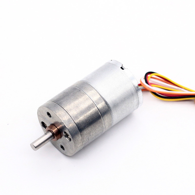12V 9RPMマイクロDCギヤによってはBLDCがモーターを連動させたJGA25-2418 25mmが自動車に乗る