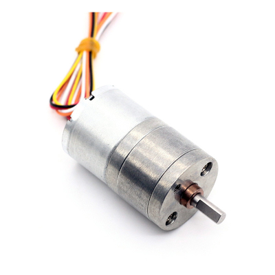12V 9RPMマイクロDCギヤによってはBLDCがモーターを連動させたJGA25-2418 25mmが自動車に乗る