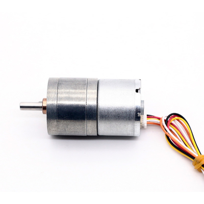 12V 9RPMマイクロDCギヤによってはBLDCがモーターを連動させたJGA25-2418 25mmが自動車に乗る