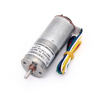 JGA25-370B 大トルク 小型直流ギアモーター 1360rpm タコメーターエンコーダー
