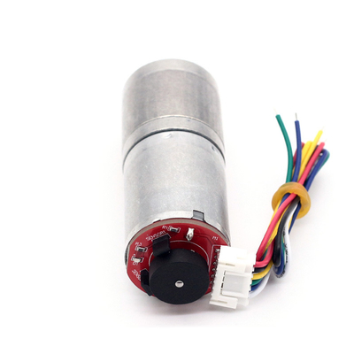 6v 12v 25mm ブラシ付きDCギアモーター エンコーダー JGA25-370B 高トルク 25mm ブラシ付きDCギアモーター
