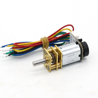 JGA12-N20 ミニ DC ギアボックスモーター エンコーダ付き 高トルク 12V N20 DC モーター