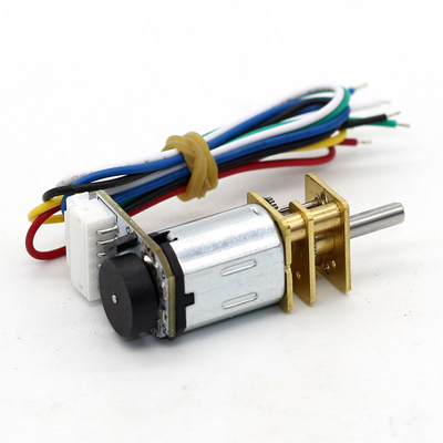 JGA12-N20 ミニ DC ギアボックスモーター エンコーダ付き 高トルク 12V N20 DC モーター