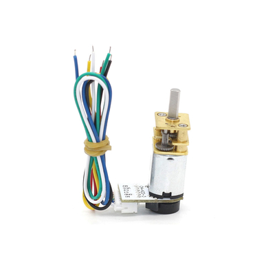JGA12-N20 ミニ DC ギアボックスモーター エンコーダ付き 高トルク 12V N20 DC モーター